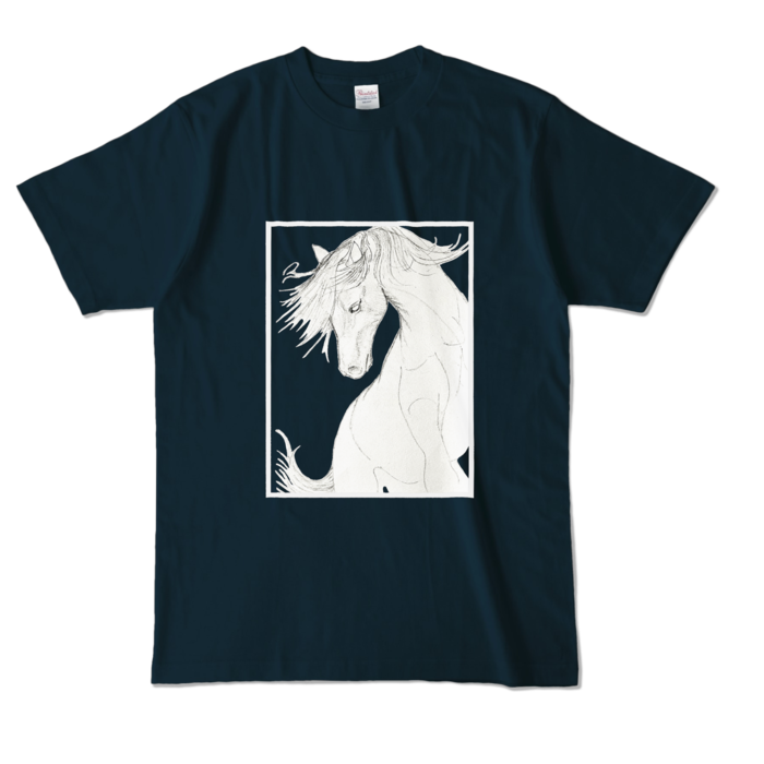 カラーTシャツ - L - ネイビー (濃色)