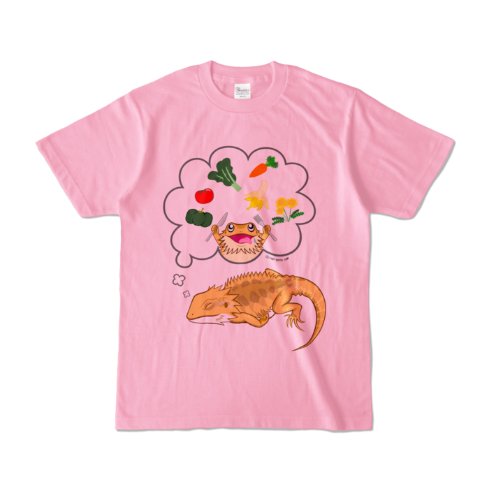 カラーTシャツ - S - ピーチ (淡色)