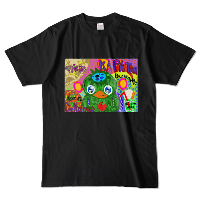 カラーTシャツ - L - ブラック (濃色)