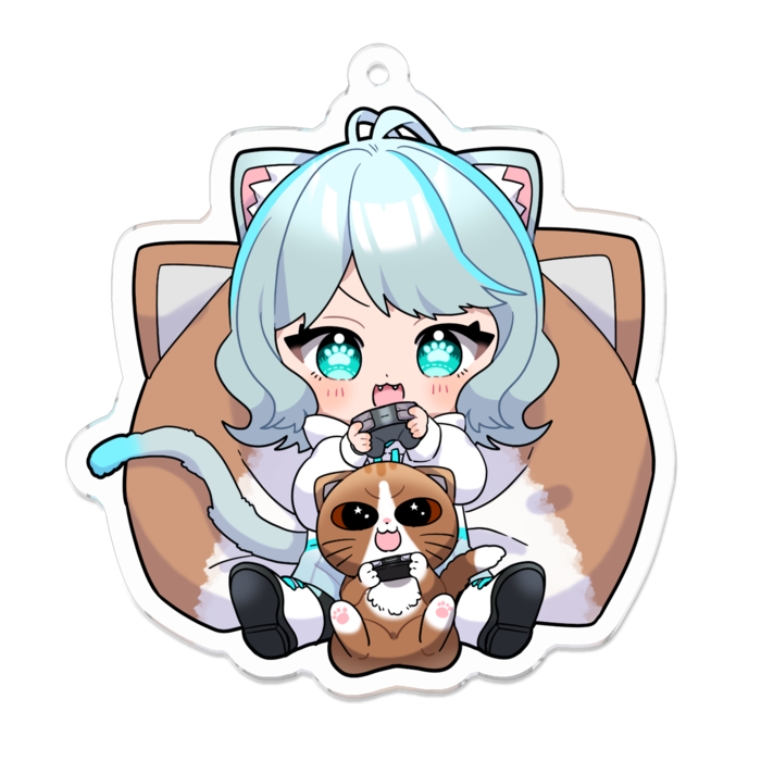 アクリルキーホルダー - 70 x 70 (mm)