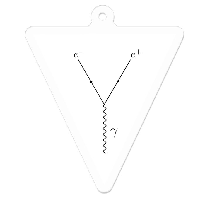 アクリルキーホルダー（コーティング） - 50 x 50 (mm)
