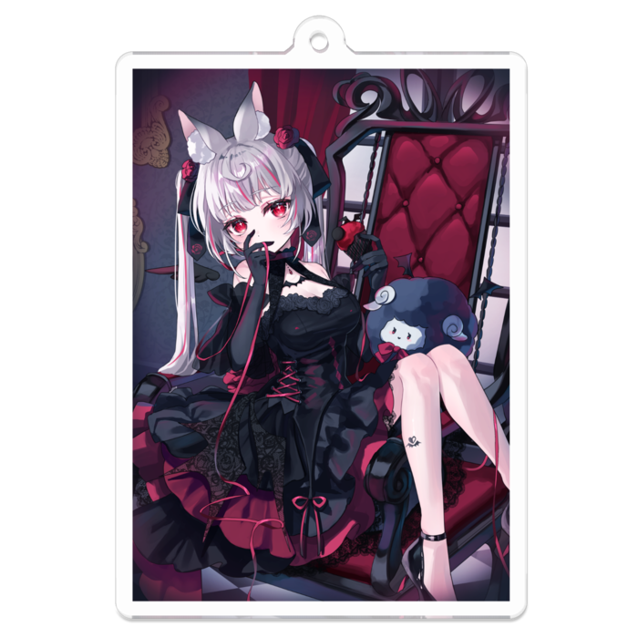 アクリルキーホルダー - 70 x 70 (mm)