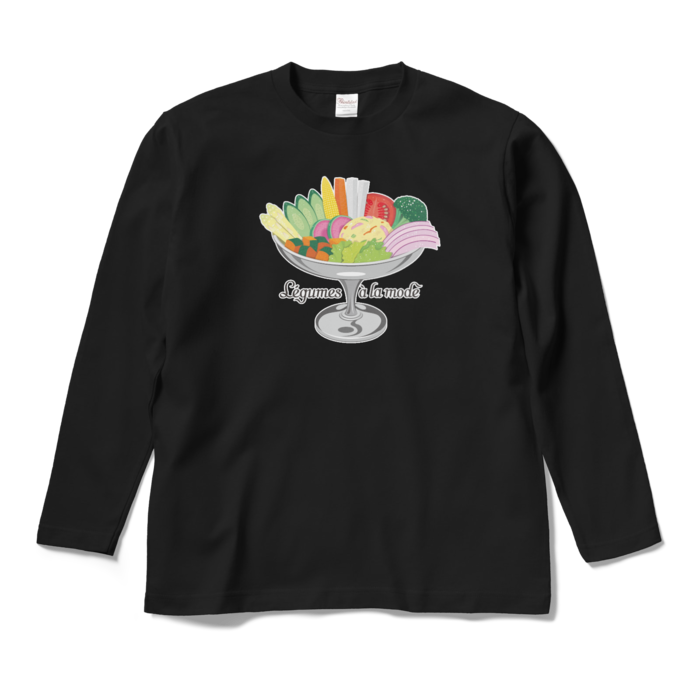 ロングスリーブTシャツ - M - ブラック