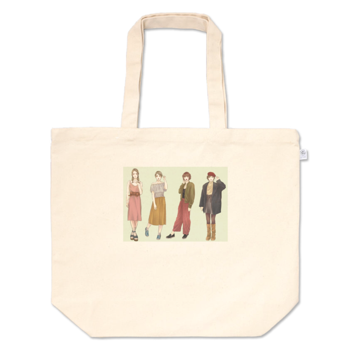 トートバッグ - L - プリント面積小