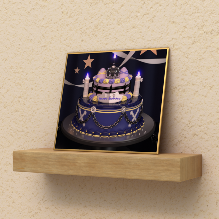 色紙 - ミニ（H120 × W135mm）