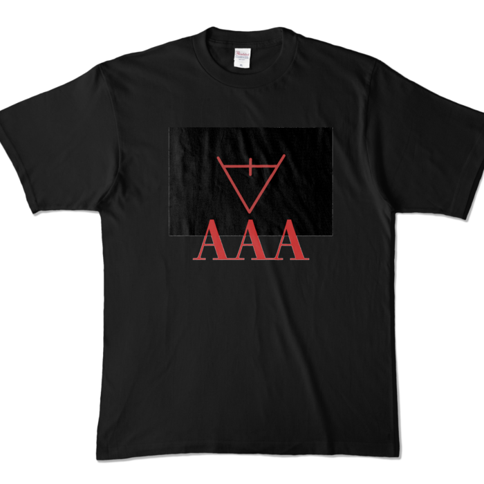 カラーTシャツ - XL - ブラック (濃色)