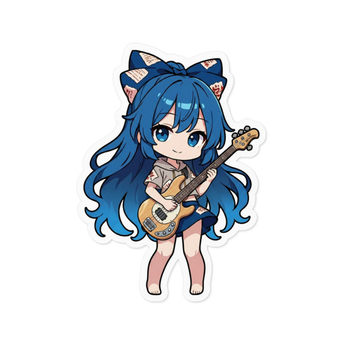 ステッカー - 100 x 100 (mm)(キャラのみ)