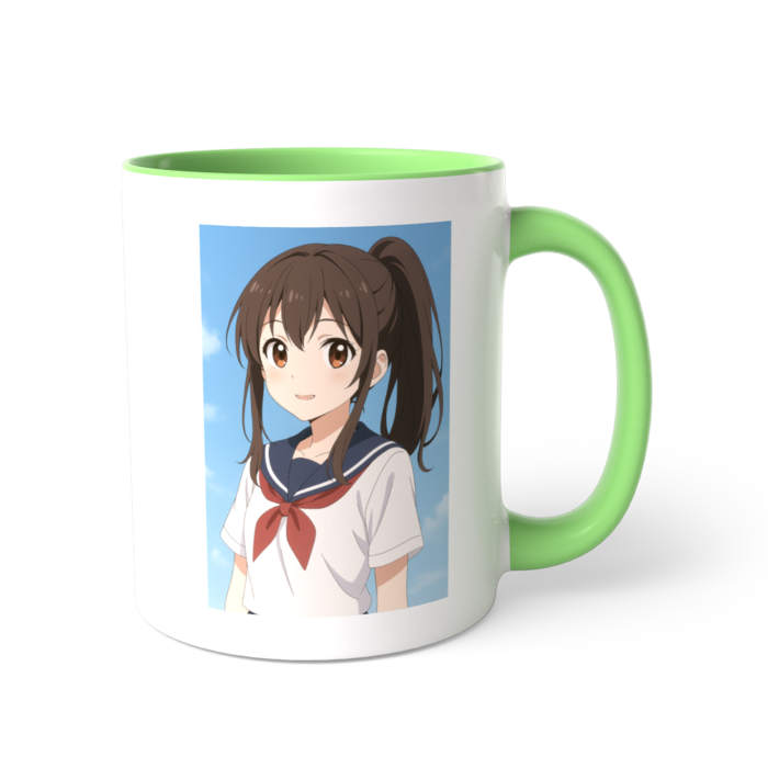 ツートンカラーマグカップ - 直径 8.2cm / 高さ 9.5cm