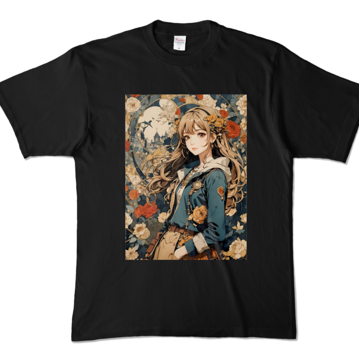 カラーTシャツ - XL - ブラック (濃色)