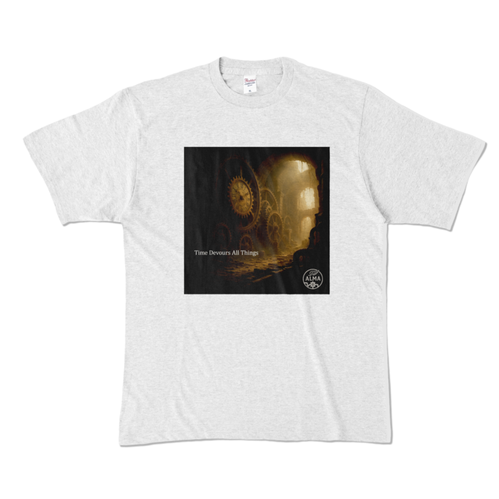 カラーTシャツ - XL - アッシュ (淡色)