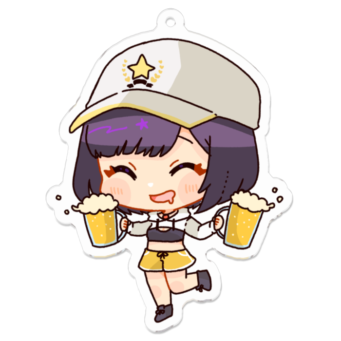 アクリルキーホルダー - 70 x 70 (mm)