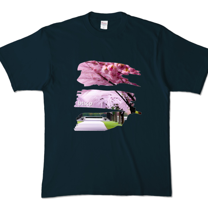 カラーTシャツ - XL - ネイビー (濃色)
