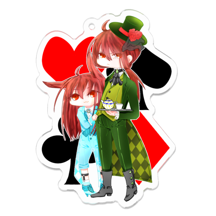 アクリルキーホルダー - 70 x 70 (mm)