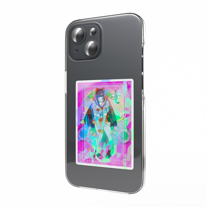 ホログラムスマホステッカー - 縦