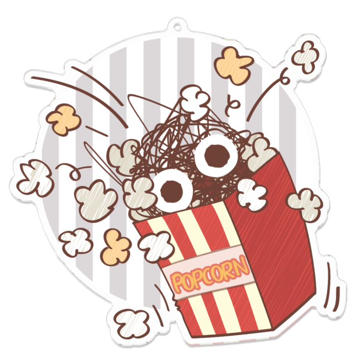 アクリルキーホルダー - 100 x 100 (mm)