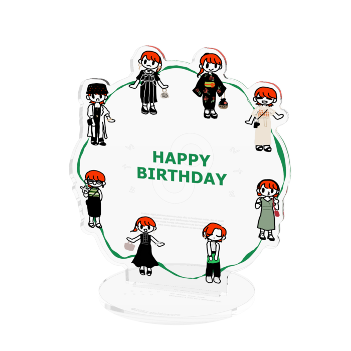 アクリルフィギュア - 100x100mm