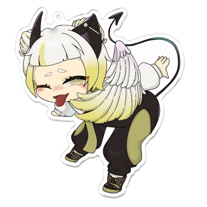 アクリルキーホルダー - 100 x 100 (mm)