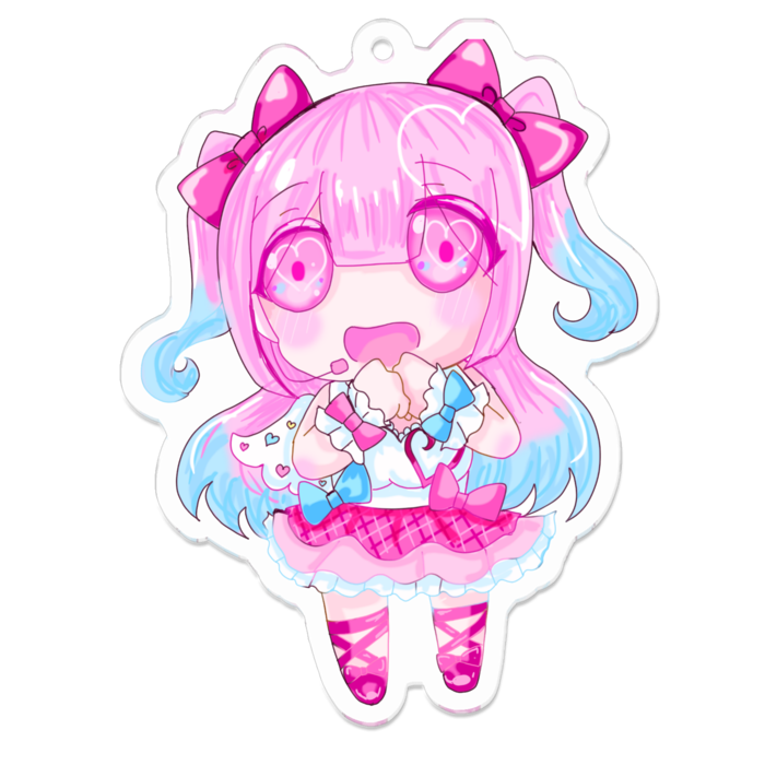 アクリルキーホルダー - 70 x 70 (mm)