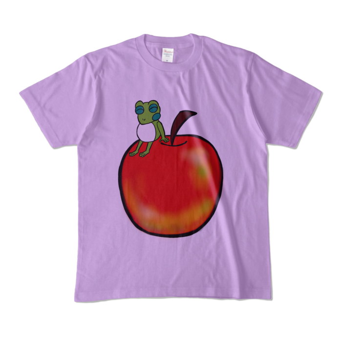 カラーTシャツ - M - ライトパープル (淡色)