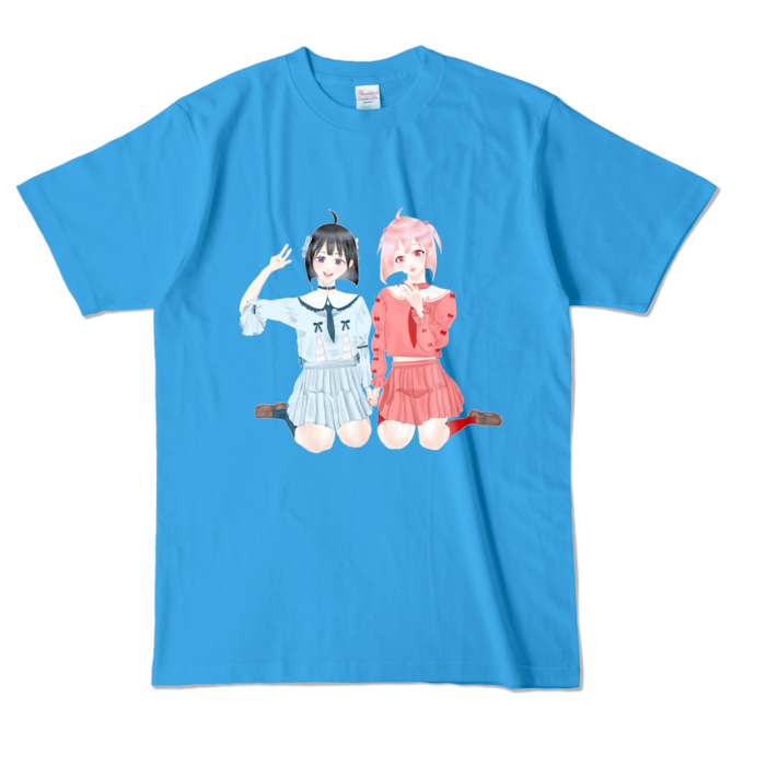 カラーTシャツ - L - ターコイズ (濃色)