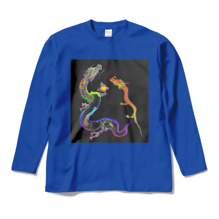 ロングスリーブTシャツ - M - ロイヤルブルー