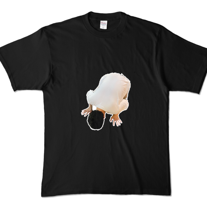 カラーTシャツ - XL - ブラック (濃色)