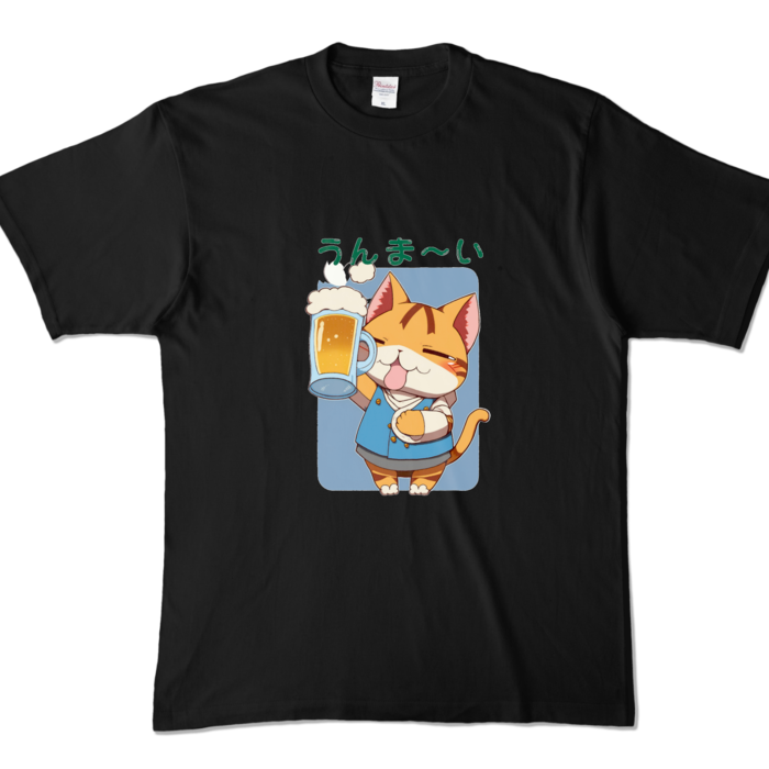 カラーTシャツ - XL - ブラック (濃色)