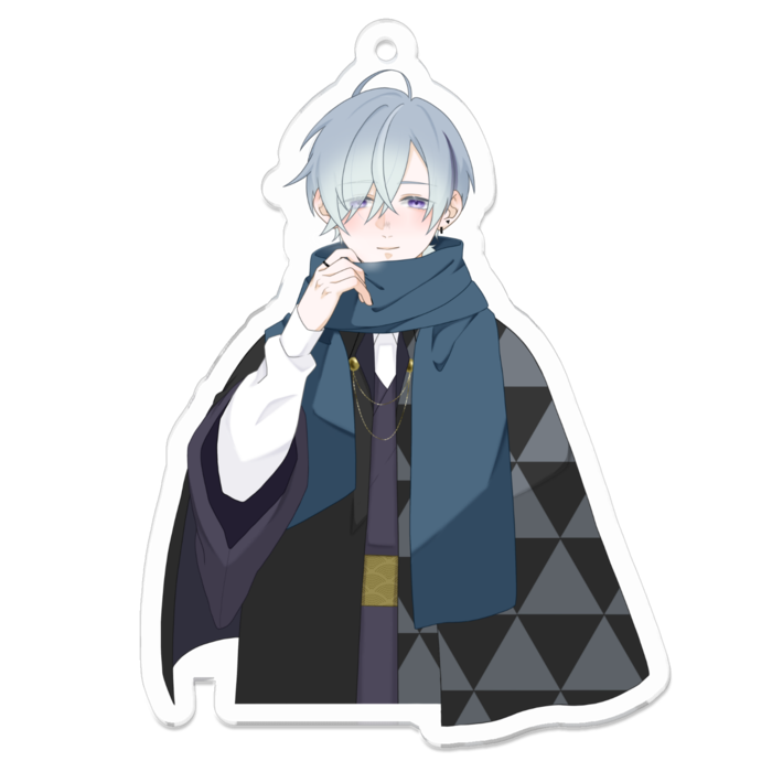 アクリルキーホルダー（コーティング） - 70 x 70 (mm)