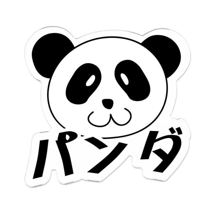 アクリルバッジ - 70 x 70 (mm)