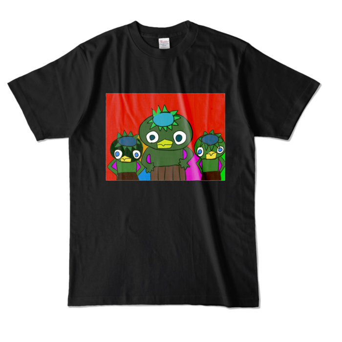 カラーTシャツ - L - ブラック (濃色)