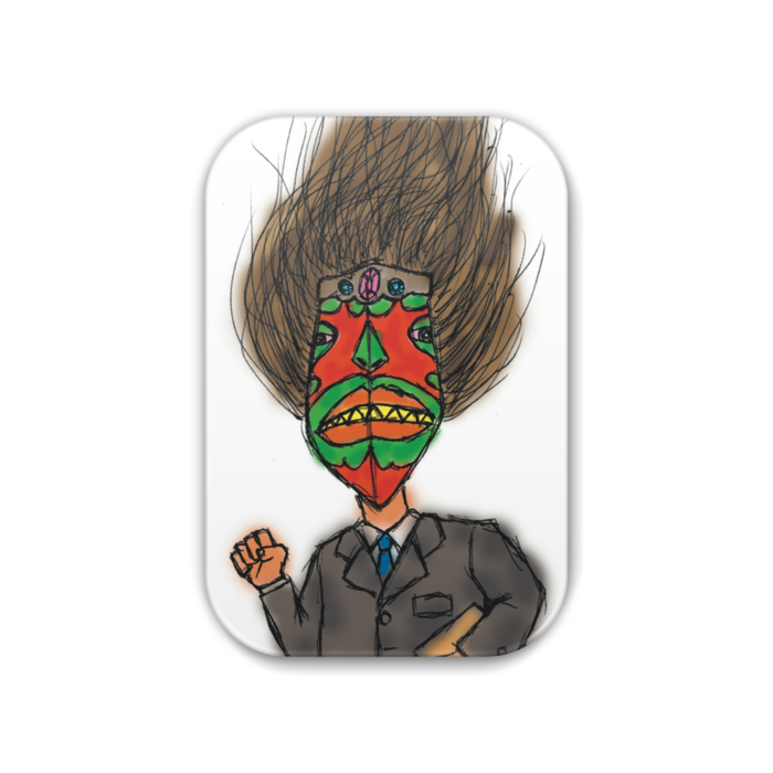 缶バッジ - 角丸 51x76mm