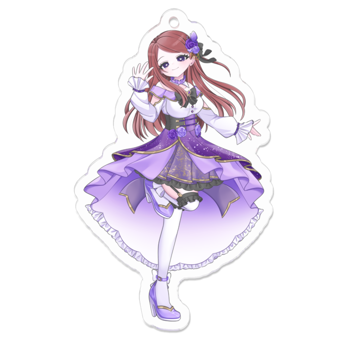 アクリルキーホルダー - 70 x 70 (mm)