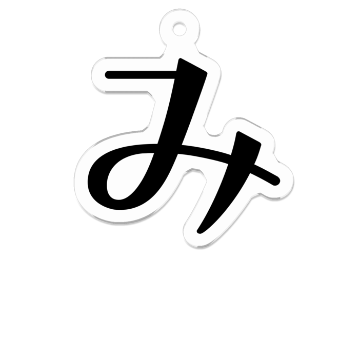 アクリルキーホルダー(コーティング) - 50 x 50 (mm)