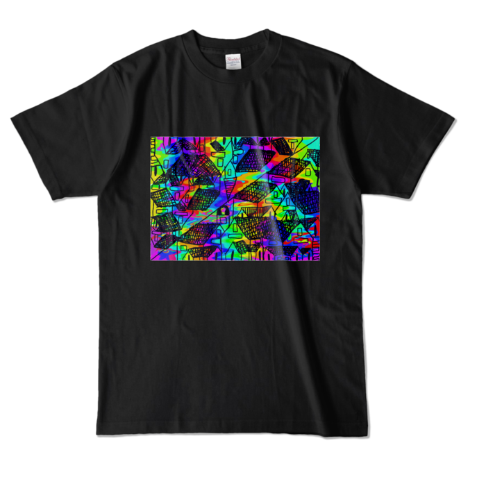 カラーTシャツ - L - ブラック (濃色)