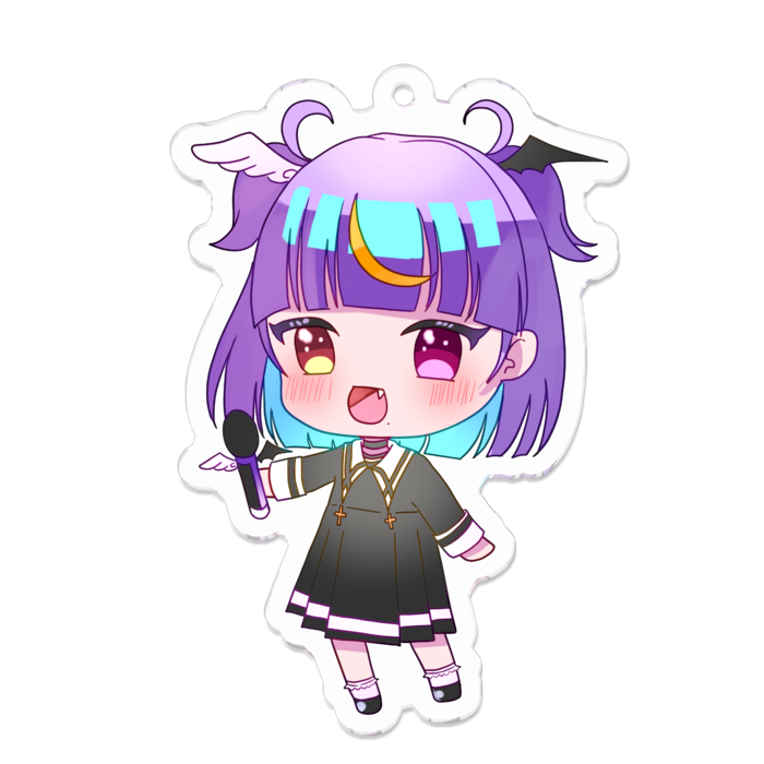 アクリルキーホルダー - 70 x 70 (mm)
