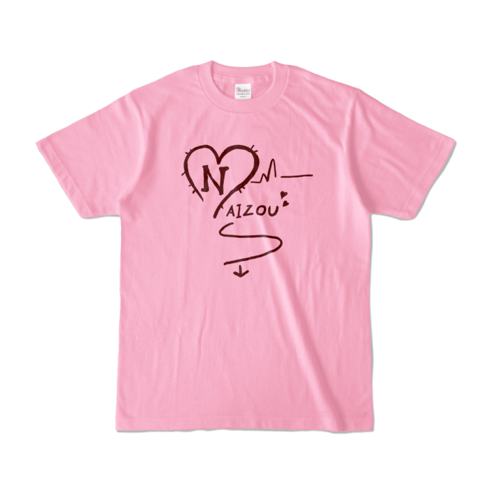 カラーTシャツ - S - ピーチ (淡色)