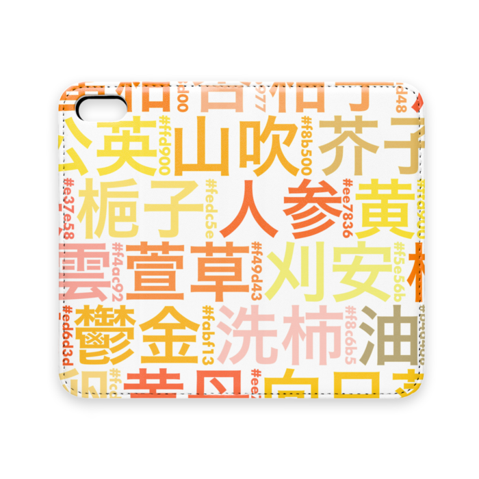 手帳型iPhoneケース（ベルトなし） - iPhone 5 / 5s / SE(第1世代) - ストラップ穴 なし