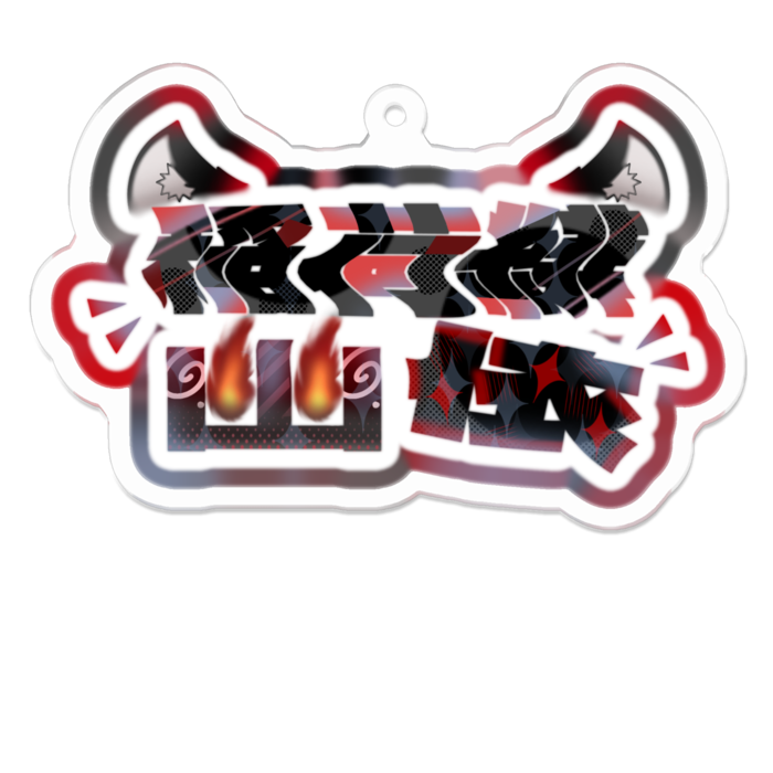 アクリルキーホルダー - 70 x 70 (mm)