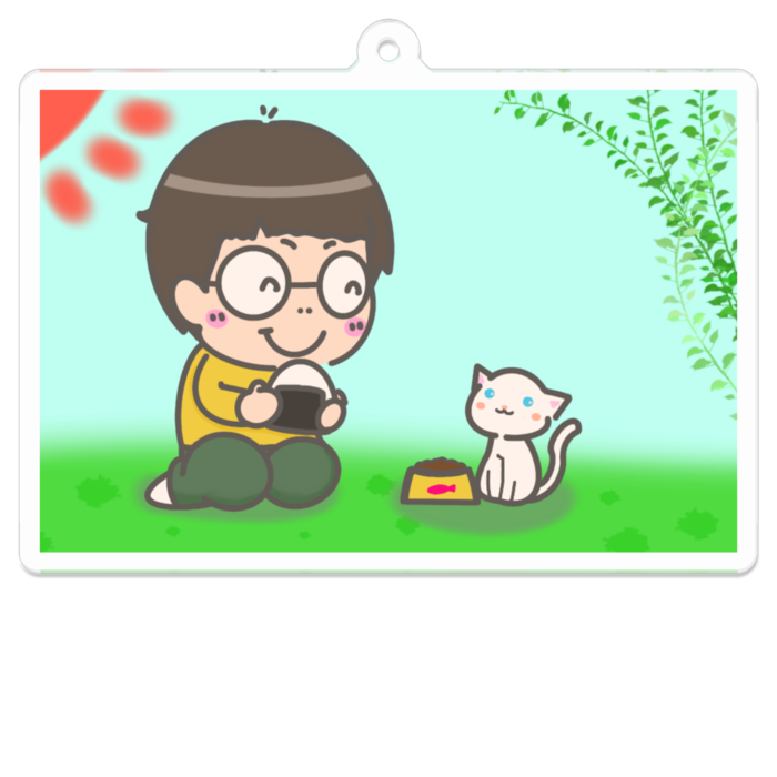アクリルキーホルダー - 70 x 70 (mm)
