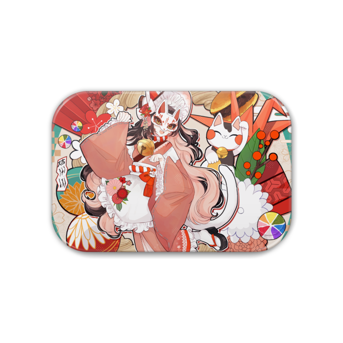 缶バッジ - 四角 76x51mm