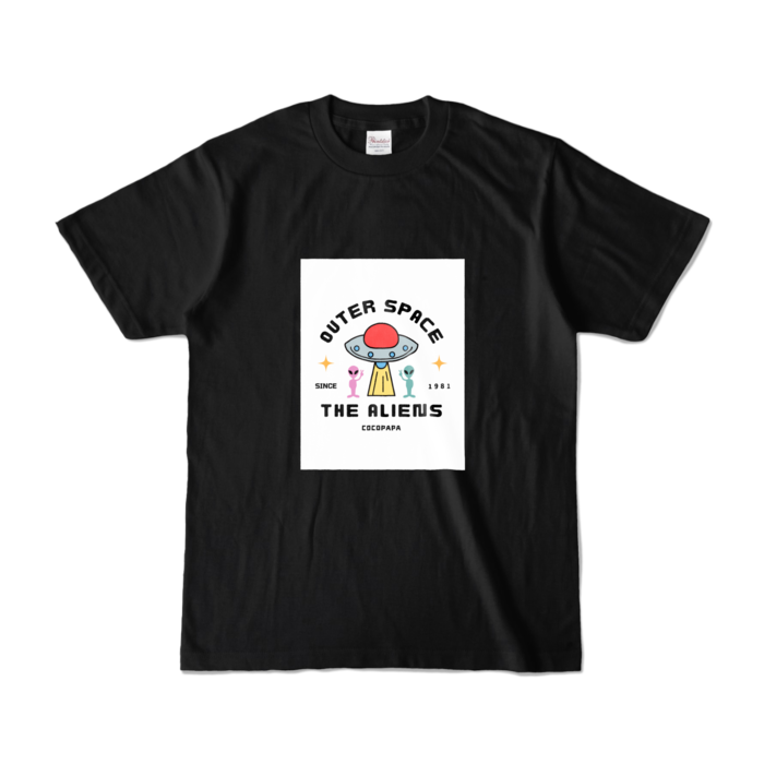 カラーTシャツ - S - ブラック (濃色)