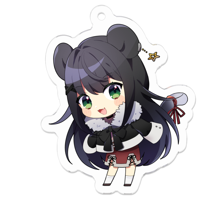 アクリルキーホルダー（コーティング） - 50 x 50 (mm)