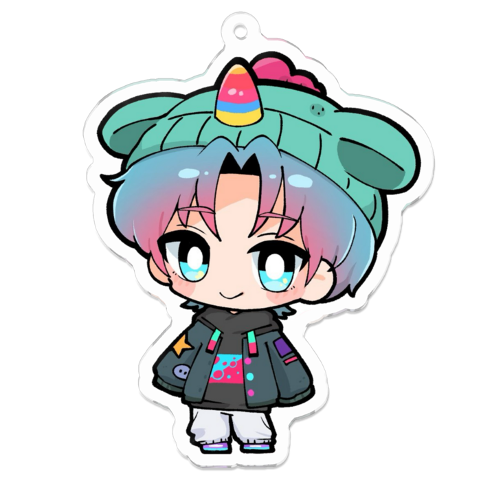 アクリルキーホルダー - 70 x 70 (mm)