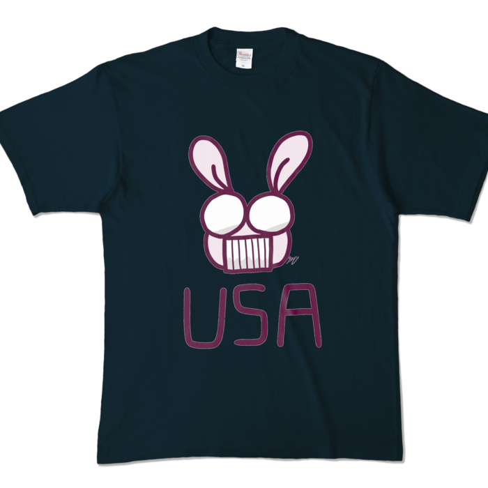 カラーTシャツ - XL - ネイビー (濃色)
