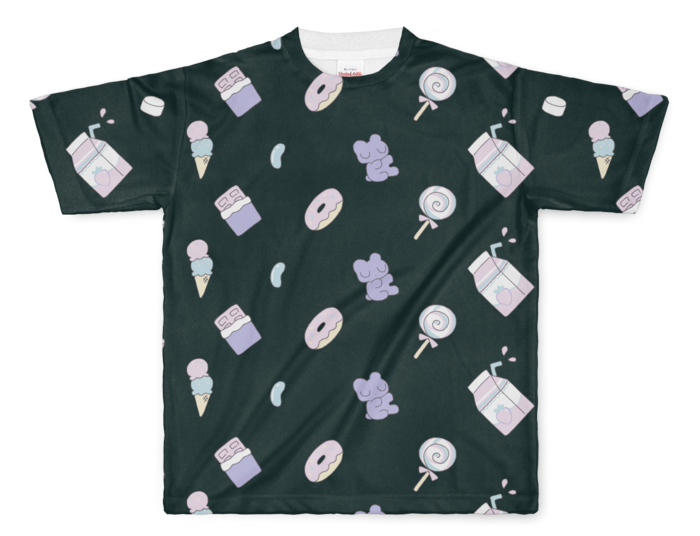フルグラフィックTシャツ - L - 両面印刷
