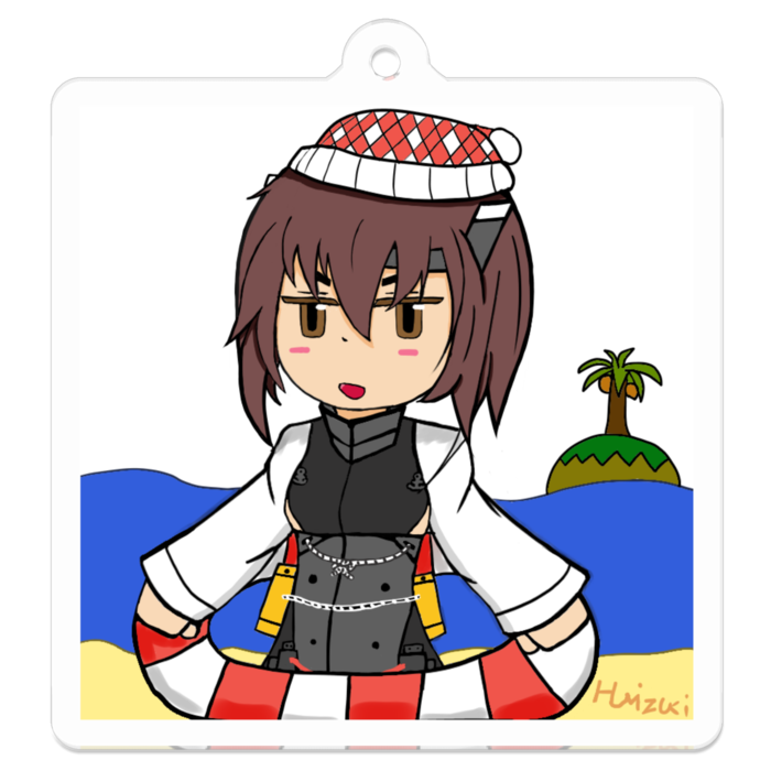 アクリルキーホルダー - 50 x 50 (mm)文字なし