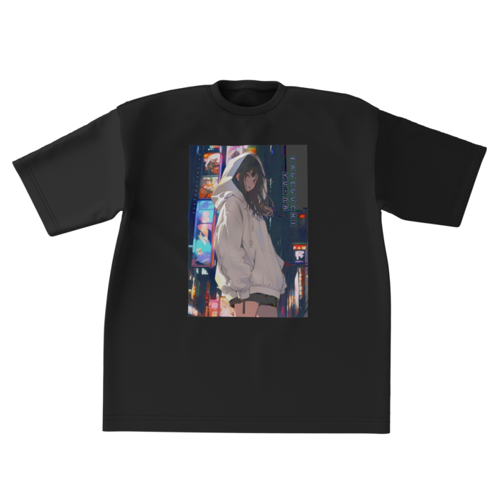 ビッグシルエットTシャツ - XL - 正面ゆうな