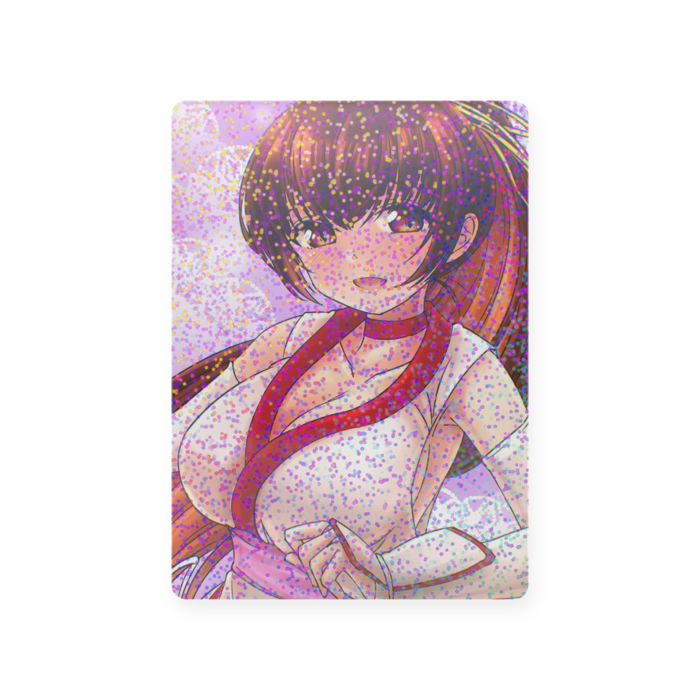 霞さん-グリッター（63 × 88mm）