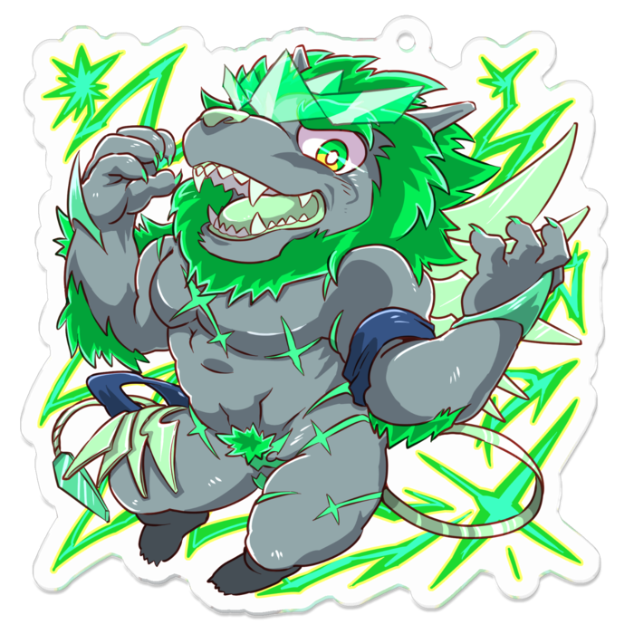 アクリルキーホルダー - 70 x 70 (mm)