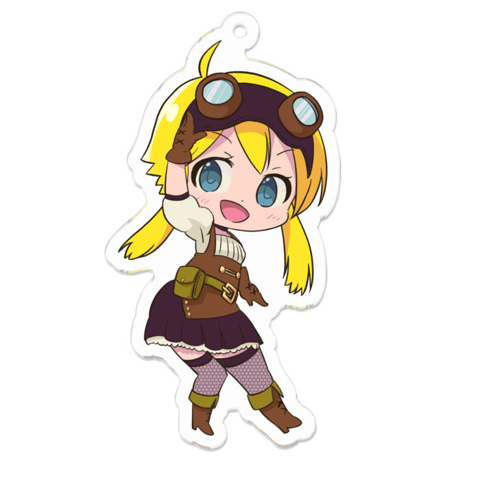 アクリルキーホルダー - 70 x 70 (mm)